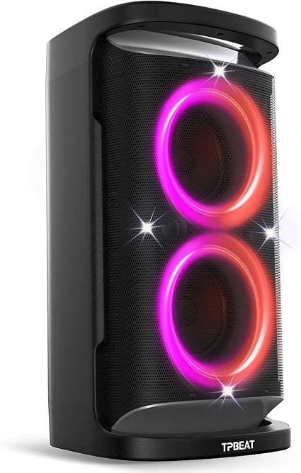 Portable Bluetooth Speaker – 160W Peak Power | Deep Bass | Wireless Boombox