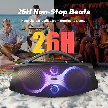 DOSS Extreme Boom Pro D200 - 240W Peak Outdoor Bluetooth Speaker